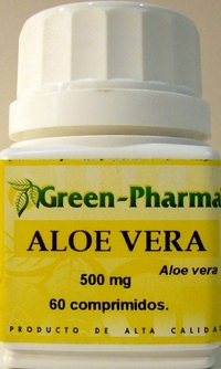 Aloe vera 500 Mg. 120 comp. green pharma
